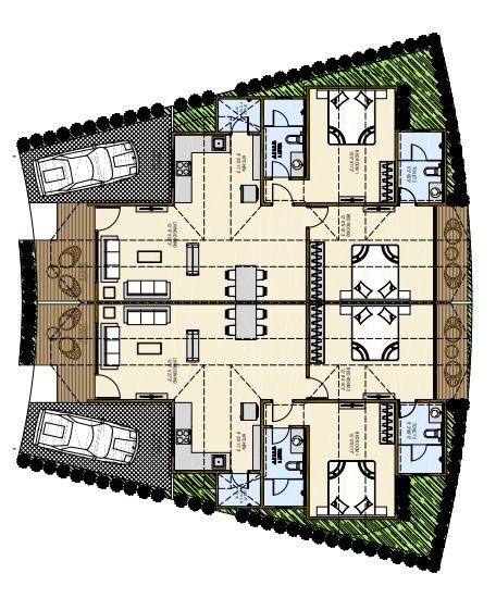 Curved Villa